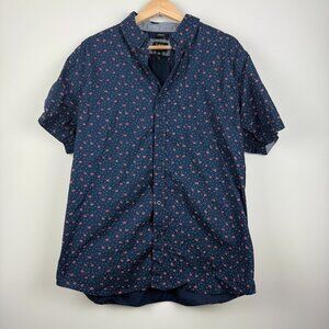 Lee Premium Select Regular Fit Stretch Short Sleeve Oxford Shirt, Size XL